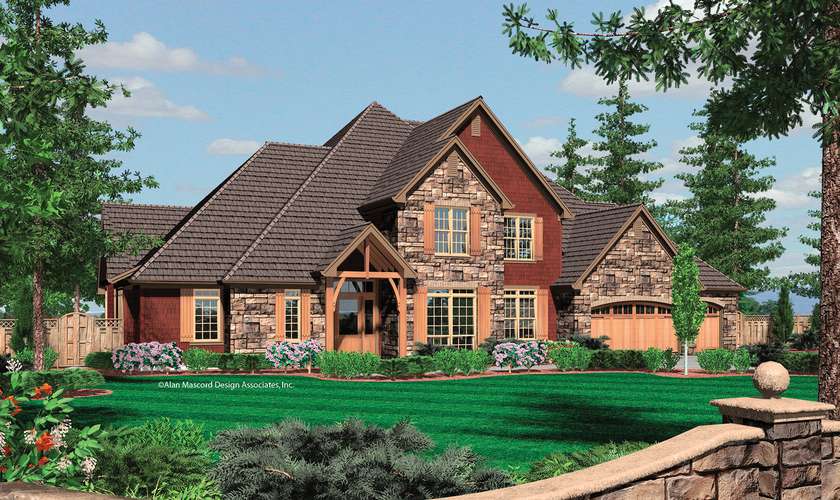 Mascord House Plan 2434: The Ellisville