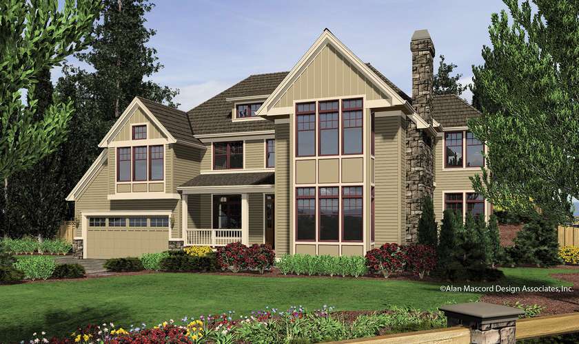 Mascord House Plan 2437: The Kincade