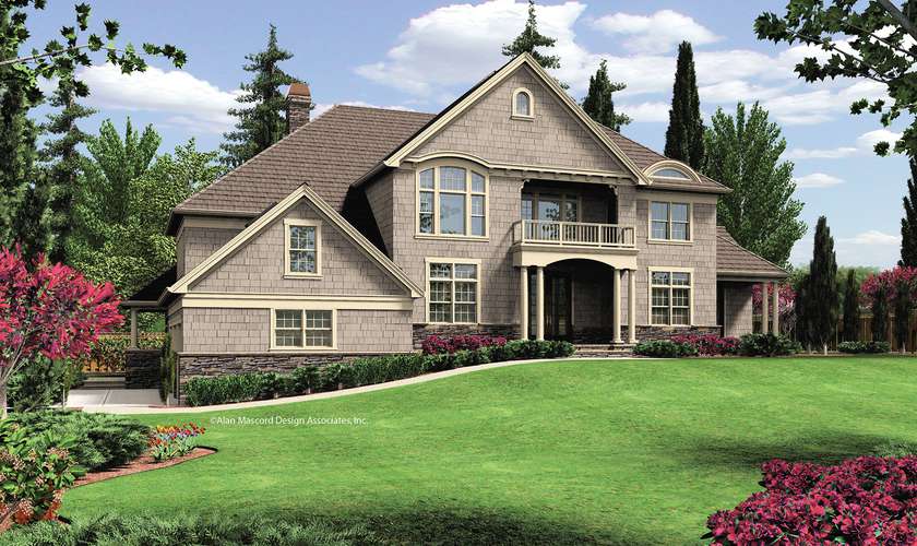 Mascord House Plan B2441: The Anniston