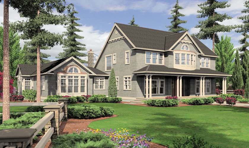 Mascord House Plan 2443: The Seligman