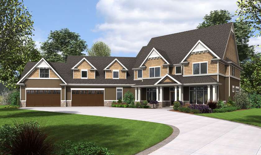 Mascord House Plan 2474: The Morristown