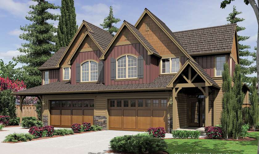 Mascord House Plan 4036: The Aurora