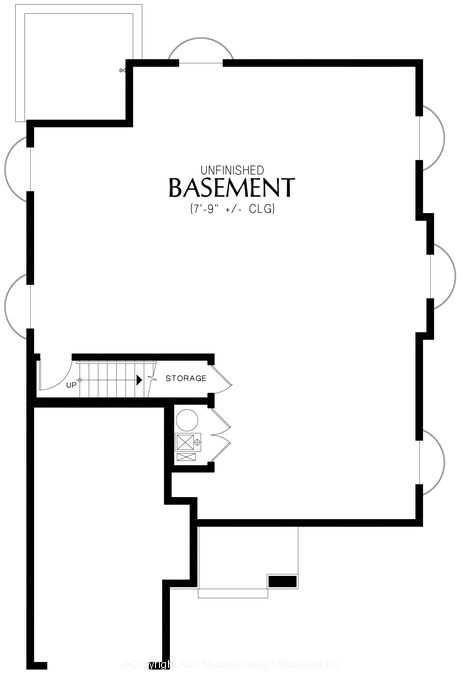 Lower Floor Plan image for Mascord --Lower Floor Plan