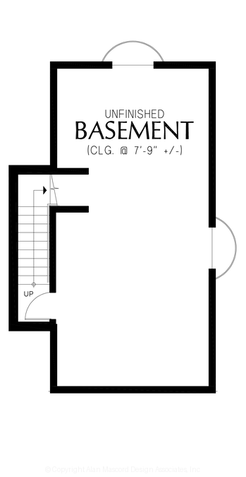 Lower Floor Plan image for Mascord --Lower Floor Plan