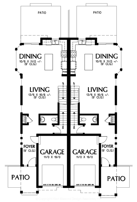 Main Floor Plan image for Mascord --Main Floor Plan